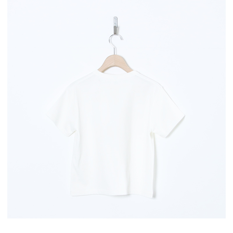 ORCIVAL(�������Х�) EMBROIDERY SHORT SLEEVE T-SHIRT