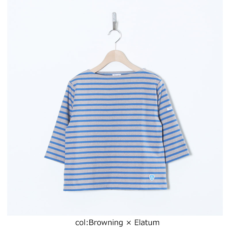 ORCIVAL(�������Х�) SHORT LENGTH BOAT NECK S/S P.O.