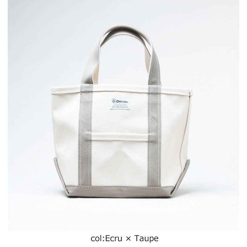 オーシバル トートバッグ スモール タグ付き新品未使用 ORCIVAL (オーシバル) TOTE BAG SMALL / トートバッグ スモール