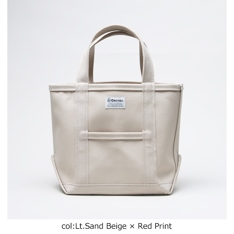 ORCIVAL(�������Х�) PRINT TOTE BAG SMALL
