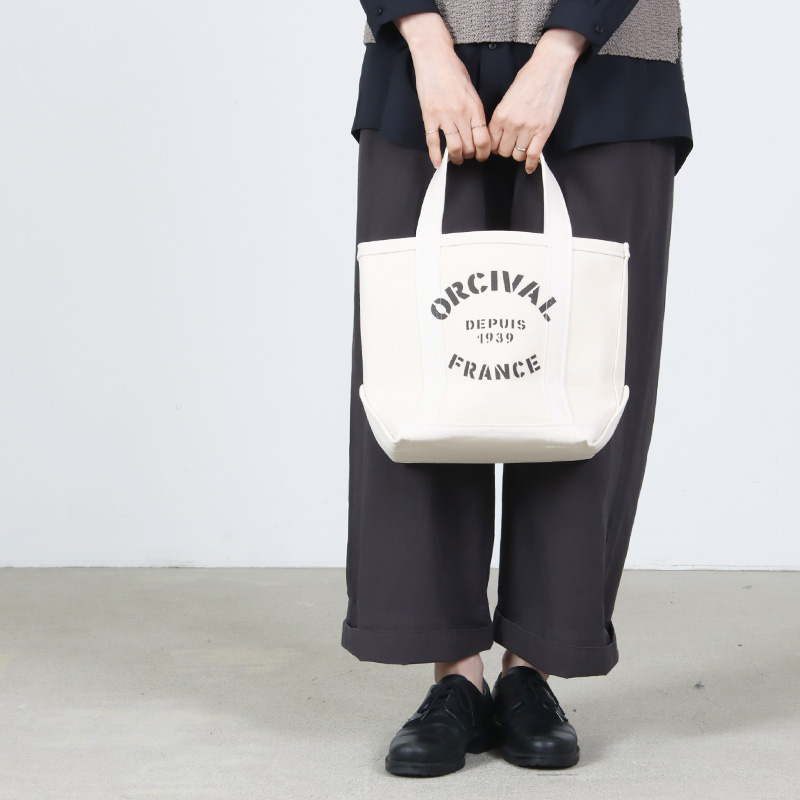 ORCIVAL(�������Х�) PRINT TOTE BAG SMALL