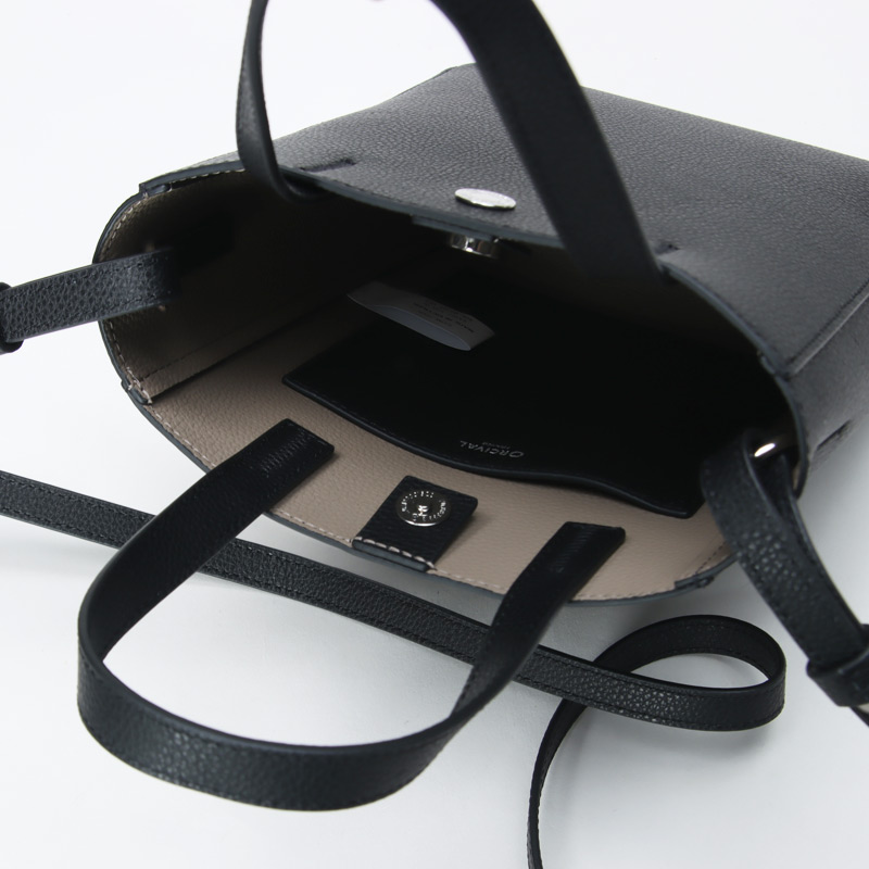 ORCIVAL(�������Х�) LEATHER SHOULDER BAG SMALL