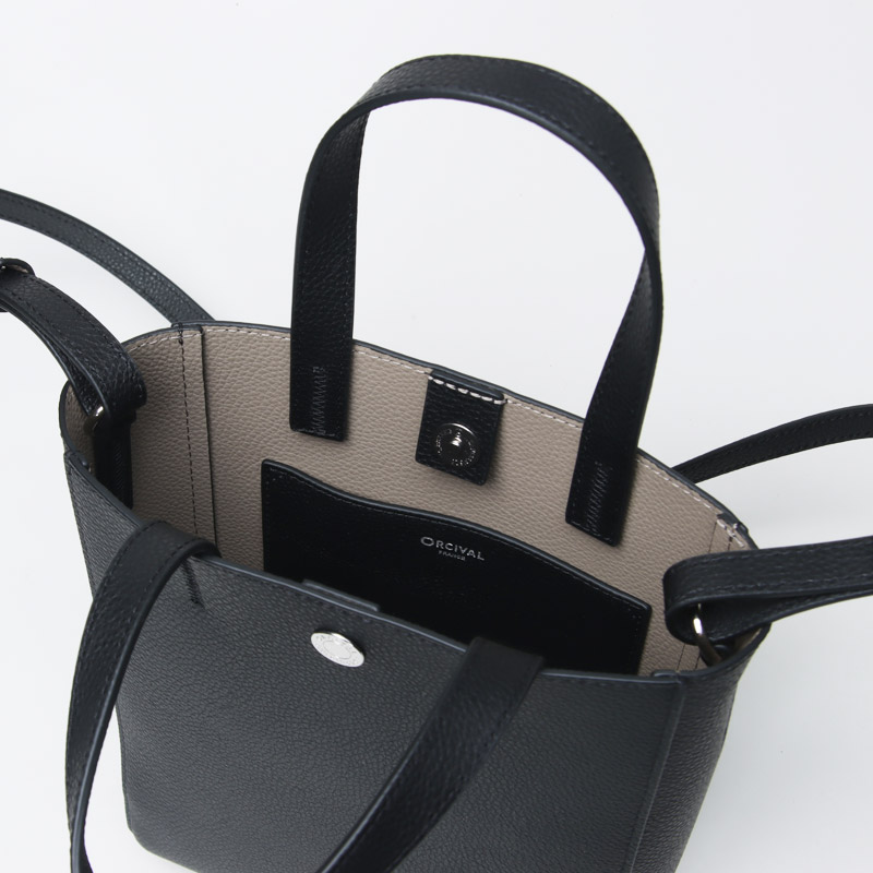 ORCIVAL(�������Х�) LEATHER SHOULDER BAG SMALL
