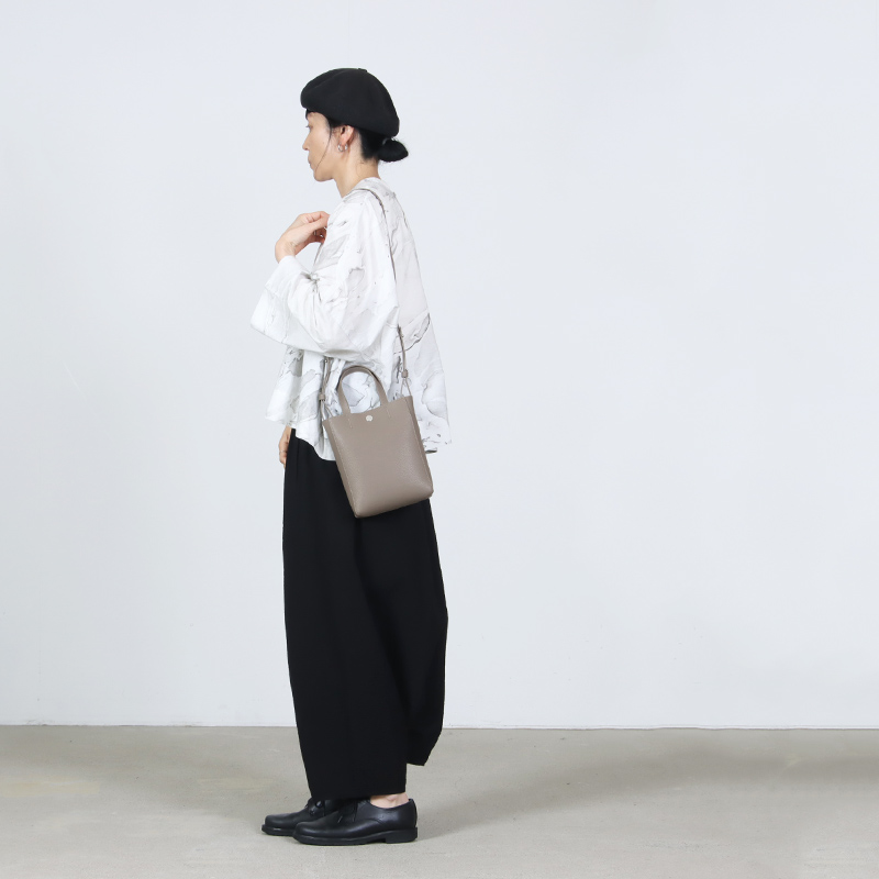 ORCIVAL(�������Х�) LEATHER SHOULDER BAG SMALL