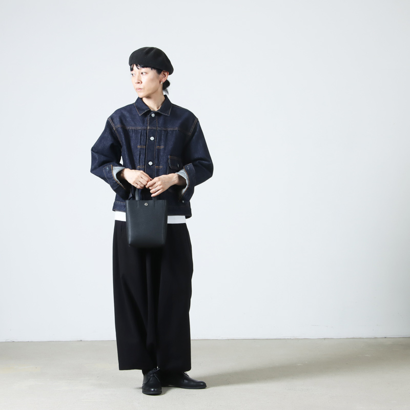 ORCIVAL(�������Х�) LEATHER SHOULDER BAG SMALL