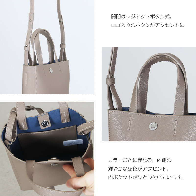 ORCIVAL(�������Х�) LEATHER SHOULDER BAG SMALL