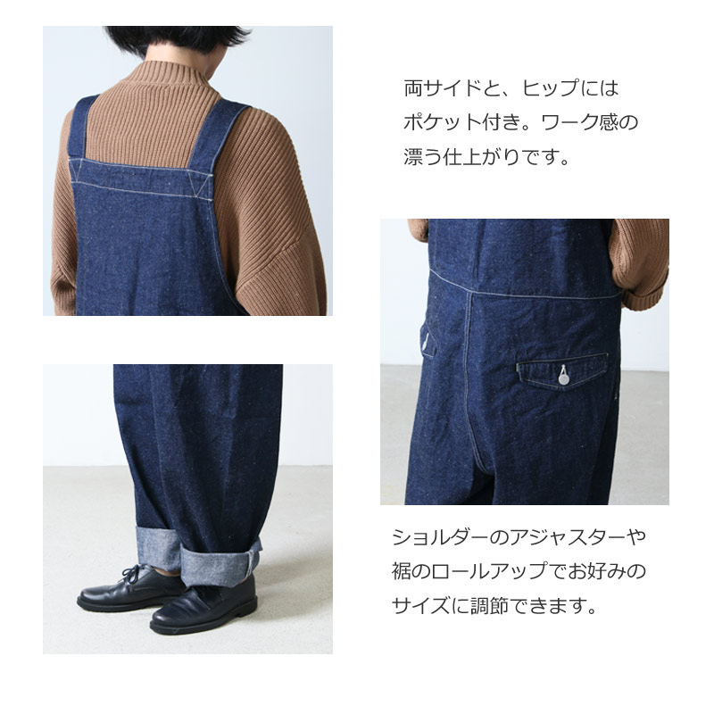 Ordinary Fits (オーディナリーフィッツ) DUKE OVERALL one wash / デューク オーバーオール ワンウォッシュ