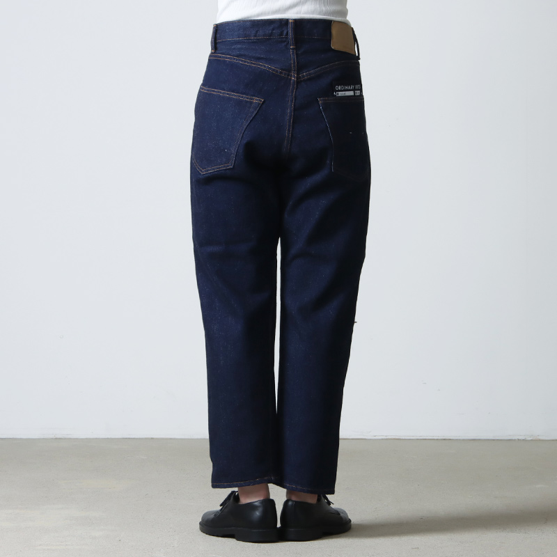 Ordinary Fits (オーディナリーフィッツ) LOOSE ANKLE DENIM one wash ...