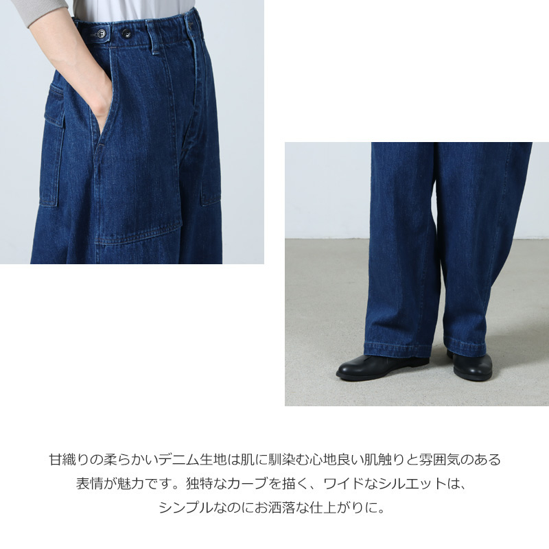 Ordinary Fits(ǥʥ꡼եå) JAMES FATIGUE DENIM USED #WOMEN