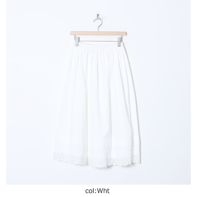 Ordinary Fits(ǥʥ꡼եå) SCALLOPED LACE EASY SKIRT