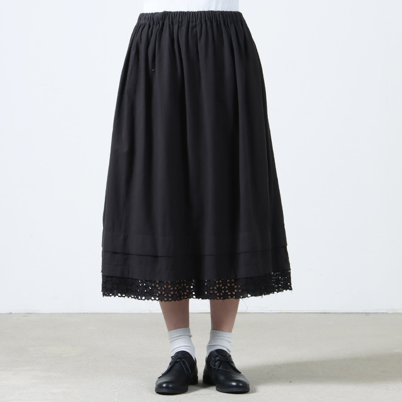 Ordinary Fits(ǥʥ꡼եå) SCALLOPED LACE EASY SKIRT