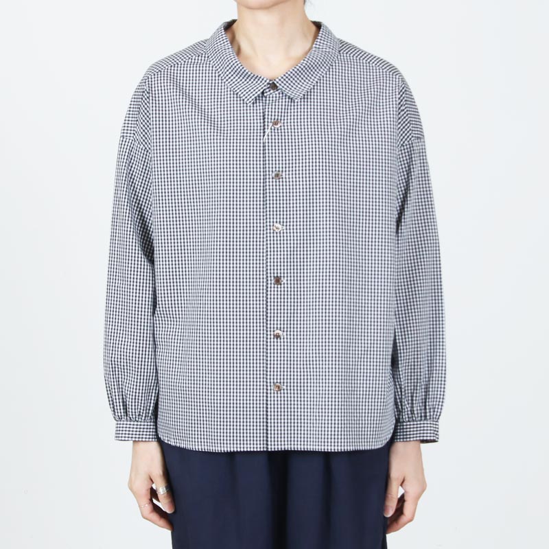 Ordinary Fits(�����ǥ��ʥ꡼�ե��å�) BARBER BLOUSE