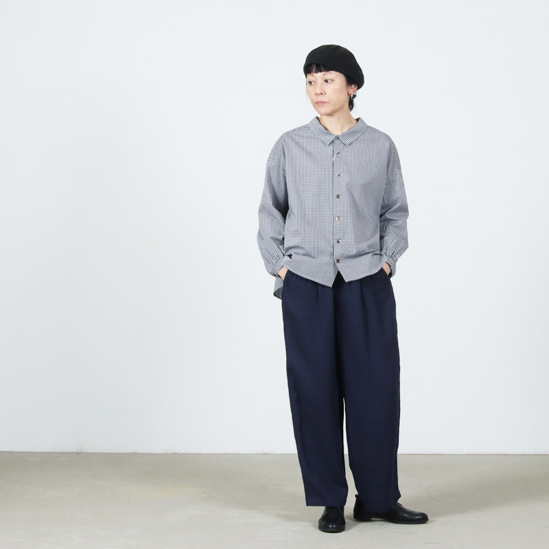 Ordinary Fits(�����ǥ��ʥ꡼�ե��å�) BARBER BLOUSE