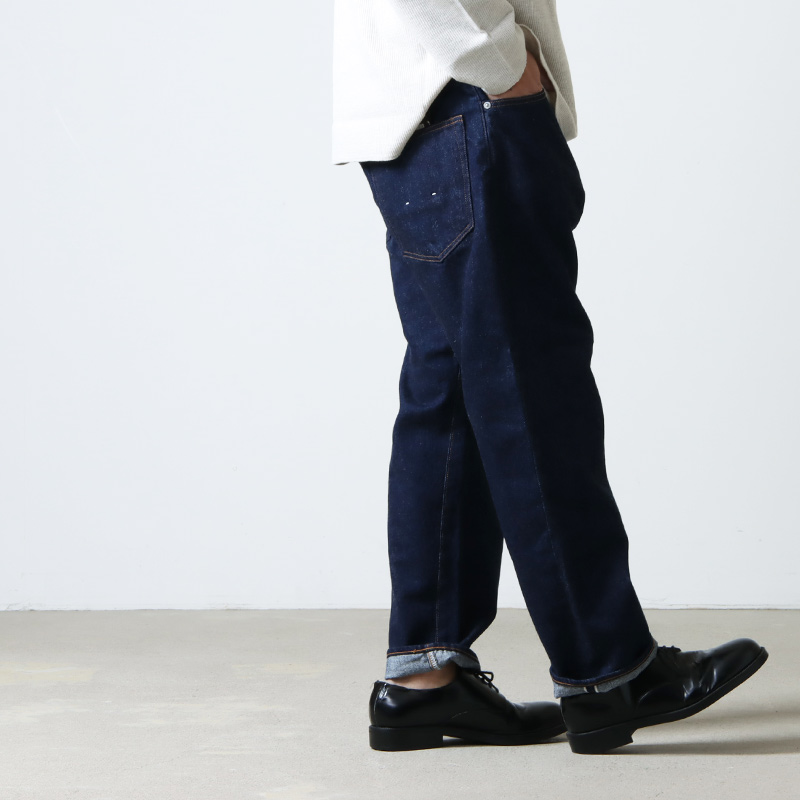 Ordinary Fits (オーディナリーフィッツ) LOOSE ANKLE DENIM ONE WASH 