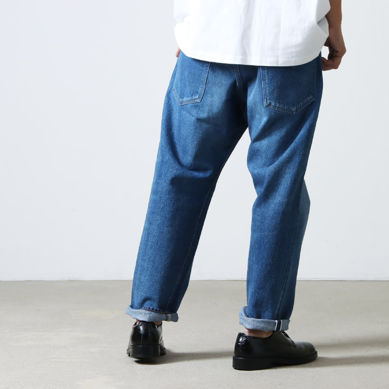 Ordinary Fits (オーディナリーフィッツ) LOOSE ANKLE DENIM USED / ルーズアンクルデニム ユーズド