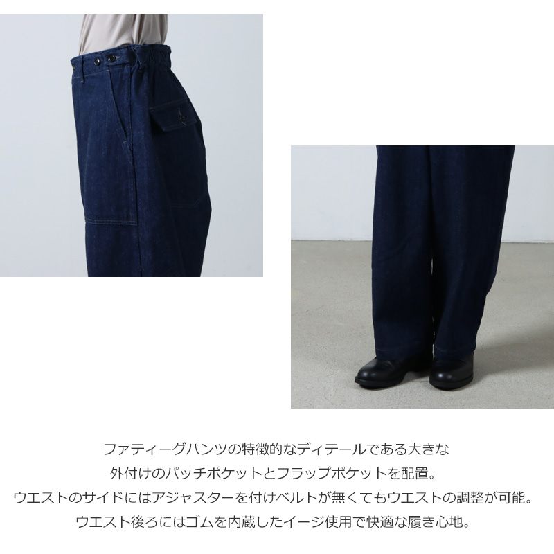 Ordinary Fits(ǥʥ꡼եå) JAMES FATIGUE DENIM ONE WASH #MEN