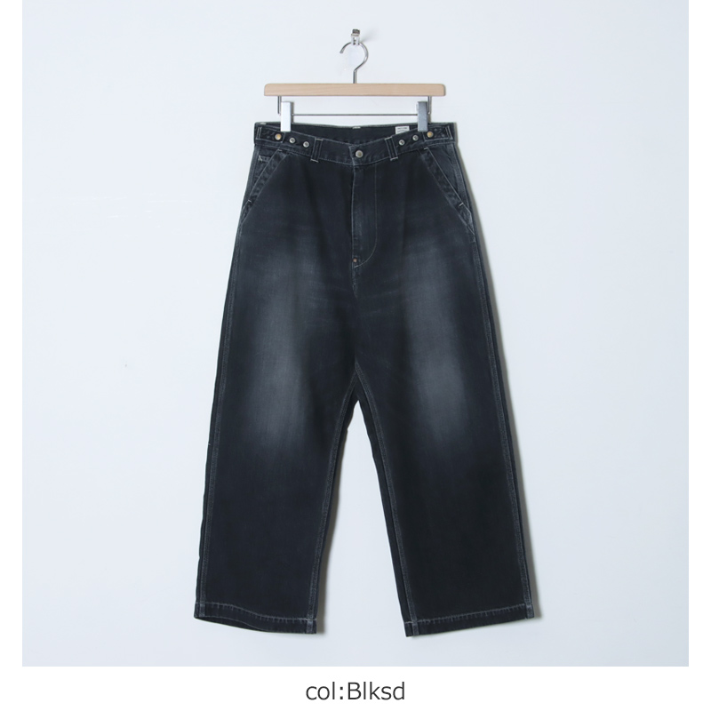 Ordinary Fits(ǥʥ꡼եå) BELL PANTS BLACK USED