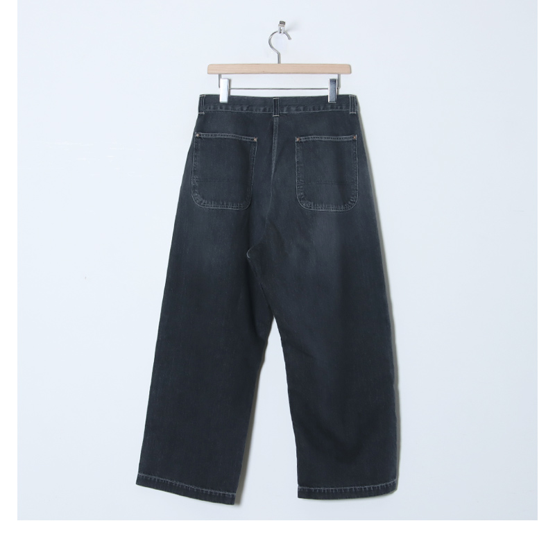 Ordinary Fits(ǥʥ꡼եå) BELL PANTS BLACK USED