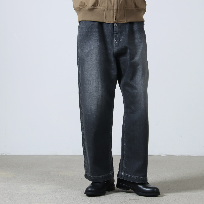 Ordinary Fits(ǥʥ꡼եå) BELL PANTS BLACK USED