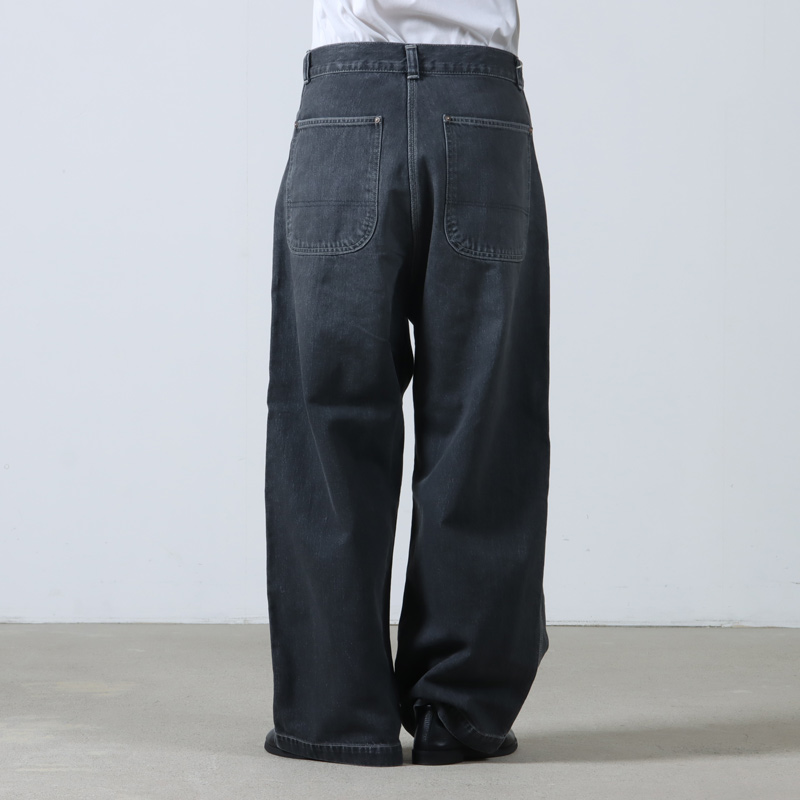 Ordinary Fits(ǥʥ꡼եå) BELL PANTS BLACK USED