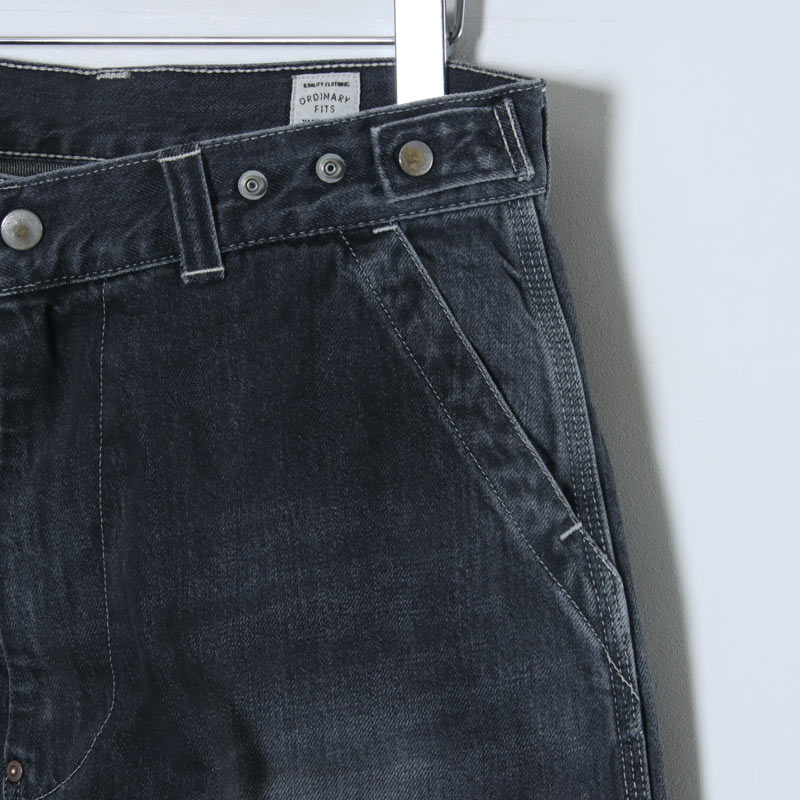 Ordinary Fits(ǥʥ꡼եå) BELL PANTS BLACK USED