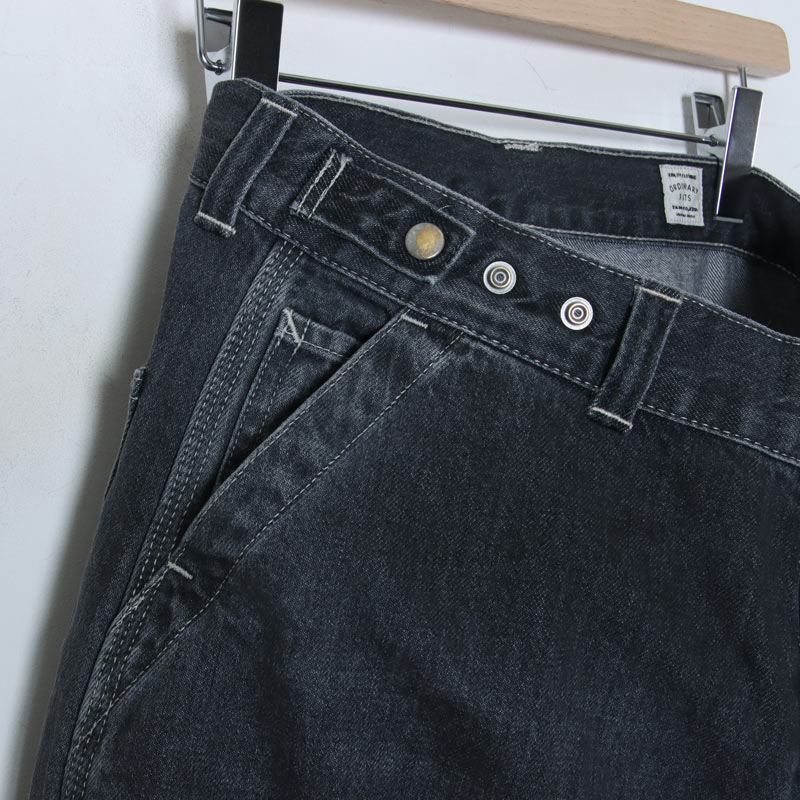 Ordinary Fits(ǥʥ꡼եå) BELL PANTS BLACK USED