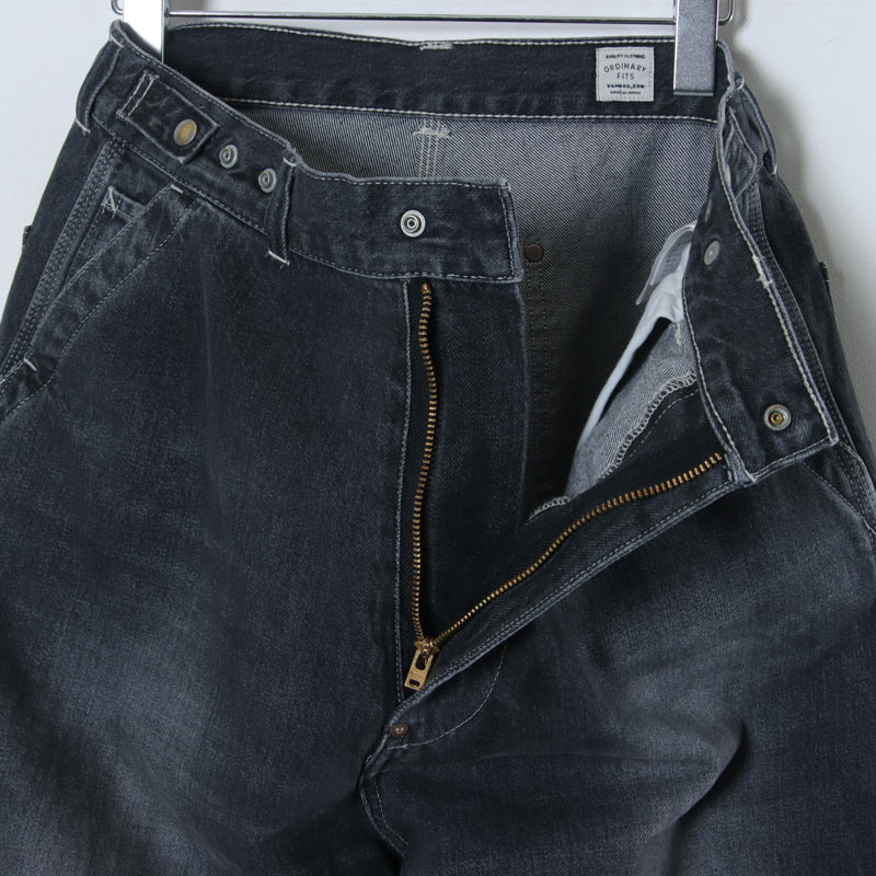 Ordinary Fits(ǥʥ꡼եå) BELL PANTS BLACK USED