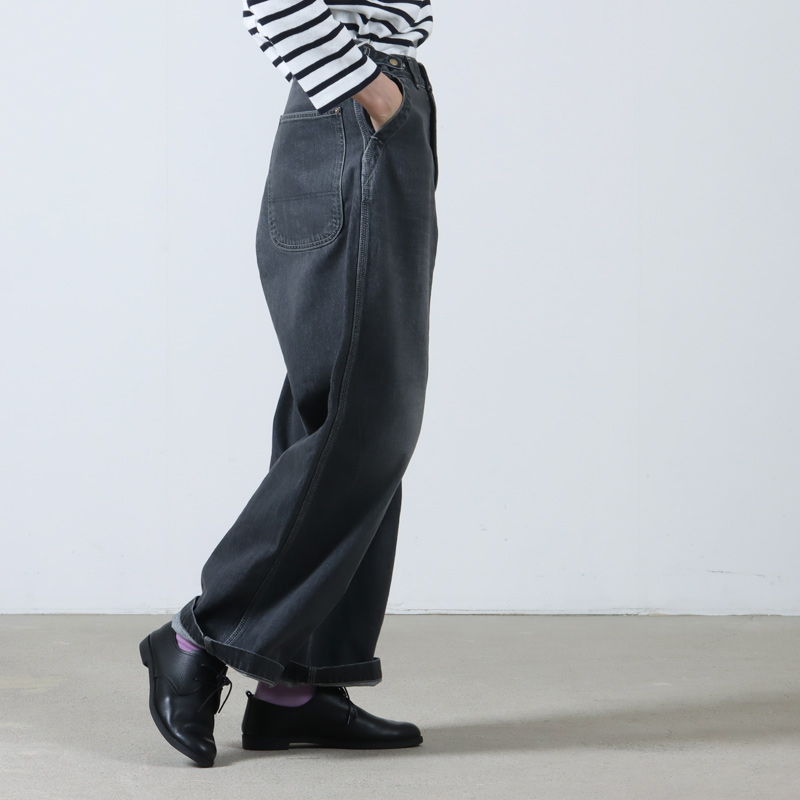 Ordinary Fits(ǥʥ꡼եå) BELL PANTS BLACK USED