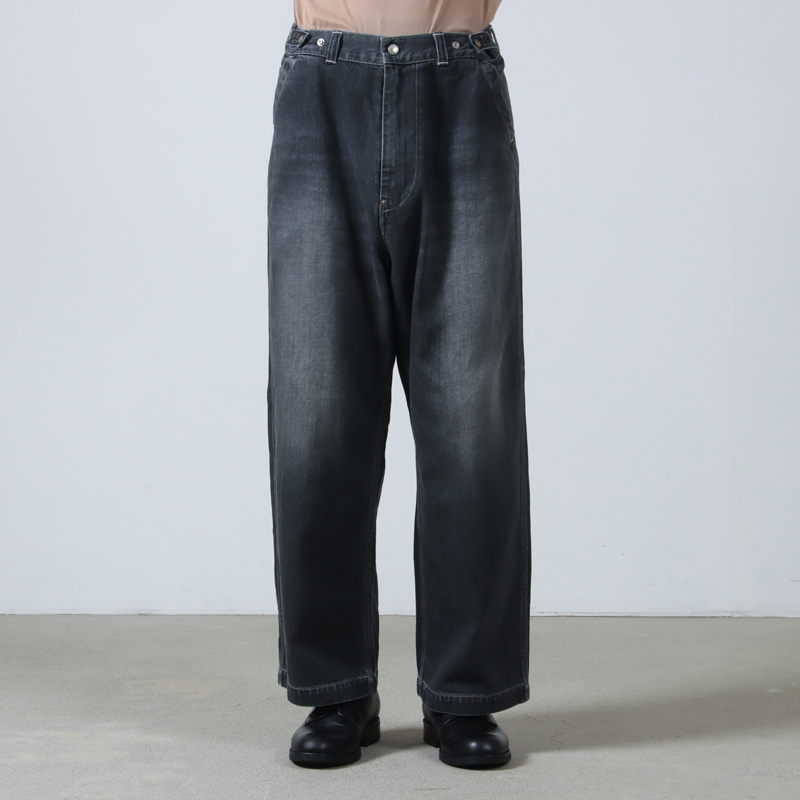 Ordinary Fits(ǥʥ꡼եå) BELL PANTS BLACK USED