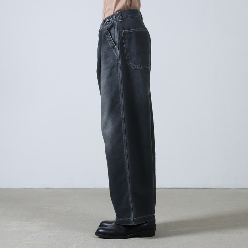 Ordinary Fits(ǥʥ꡼եå) BELL PANTS BLACK USED