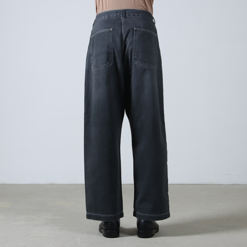Ordinary Fits(ǥʥ꡼եå) BELL PANTS BLACK USED