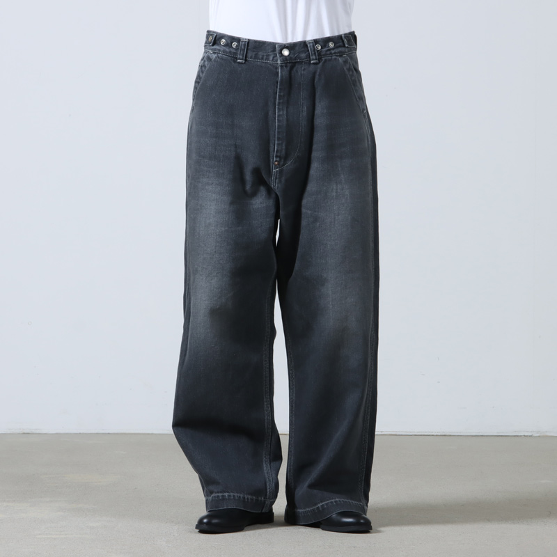 Ordinary Fits(ǥʥ꡼եå) BELL PANTS BLACK USED