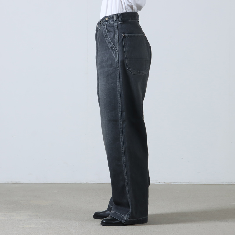 Ordinary Fits(ǥʥ꡼եå) BELL PANTS BLACK USED