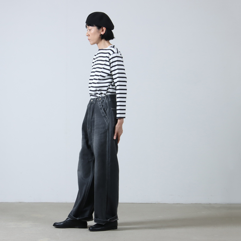 Ordinary Fits(ǥʥ꡼եå) BELL PANTS BLACK USED