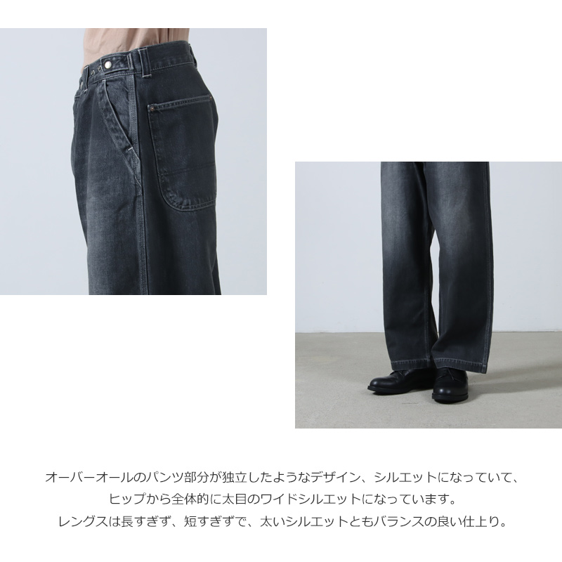 Ordinary Fits(ǥʥ꡼եå) BELL PANTS BLACK USED
