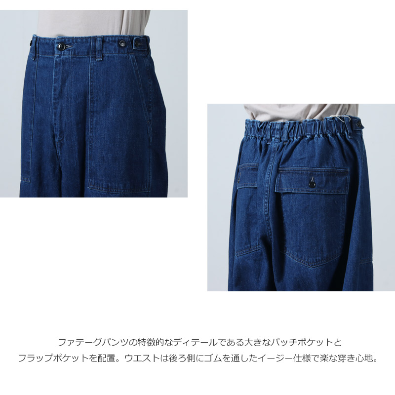 Ordinary Fits(�����ǥ��ʥ꡼�ե��å�) JAMES FATIGUE DENIM USED