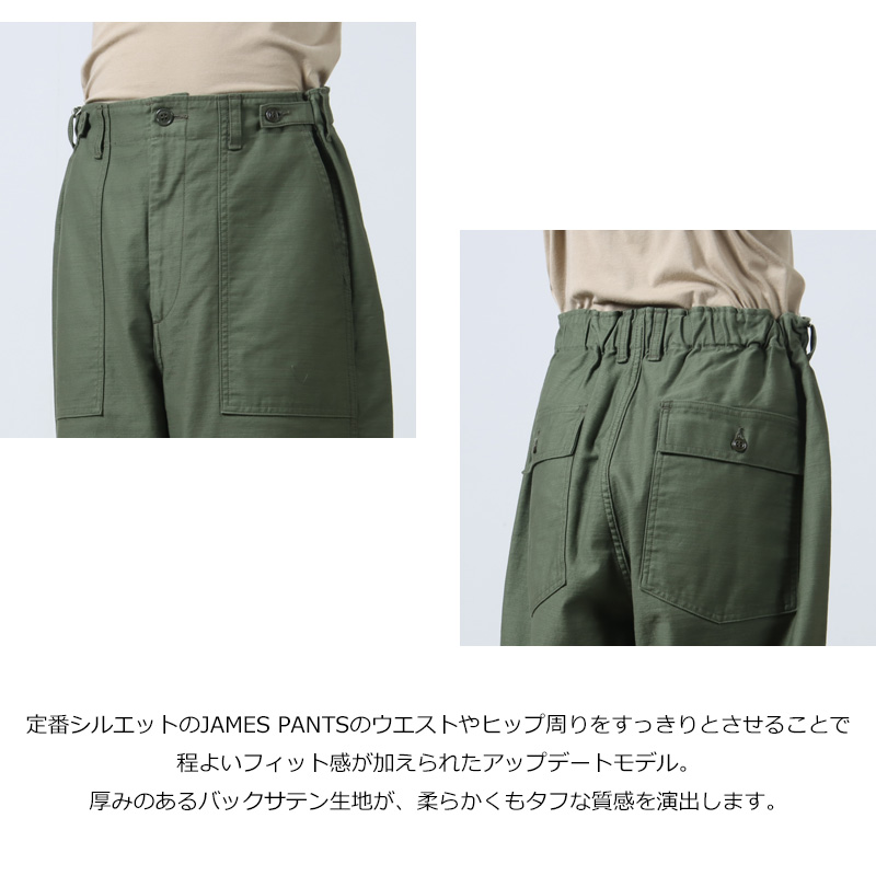 Ordinary Fits(�����ǥ��ʥ꡼�ե��å�) JAMES FATIGUE BACK SATIN