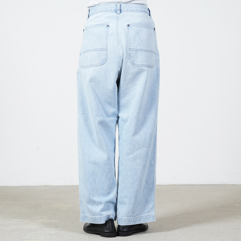 Ordinary Fits(�����ǥ��ʥ꡼�ե��å�) BELL PANTS USD BLEACH