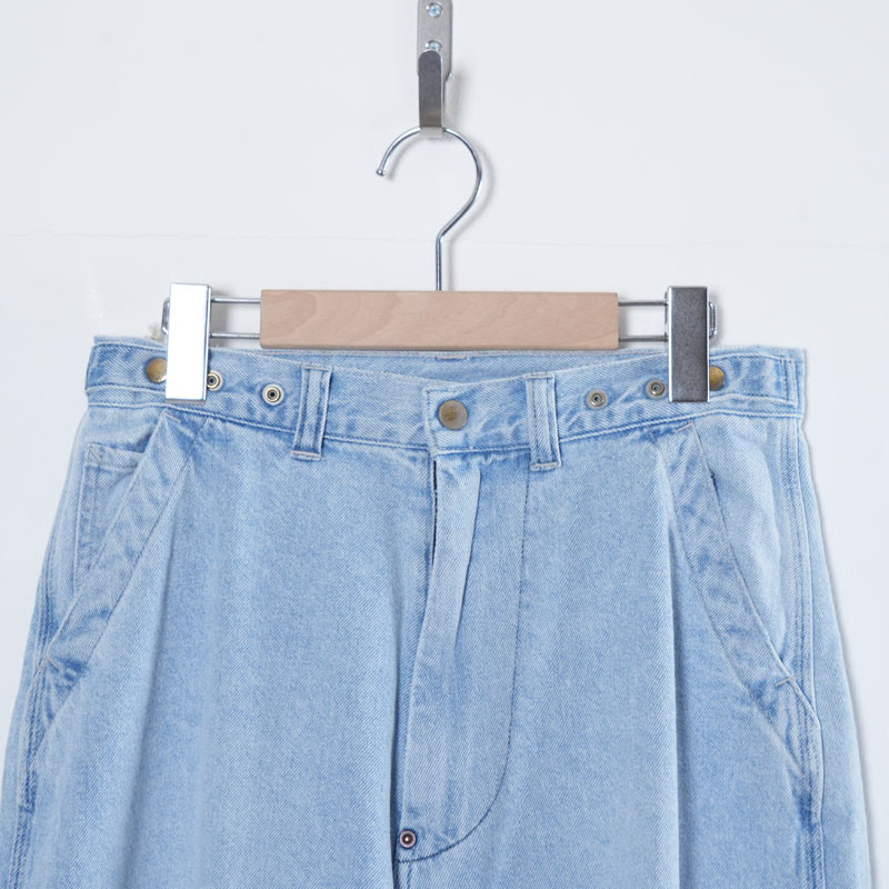 Ordinary Fits(�����ǥ��ʥ꡼�ե��å�) BELL PANTS USD BLEACH