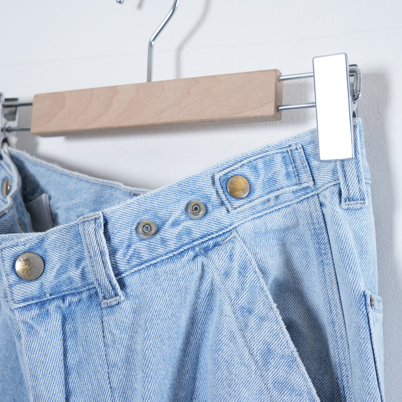 Ordinary Fits(�����ǥ��ʥ꡼�ե��å�) BELL PANTS USD BLEACH