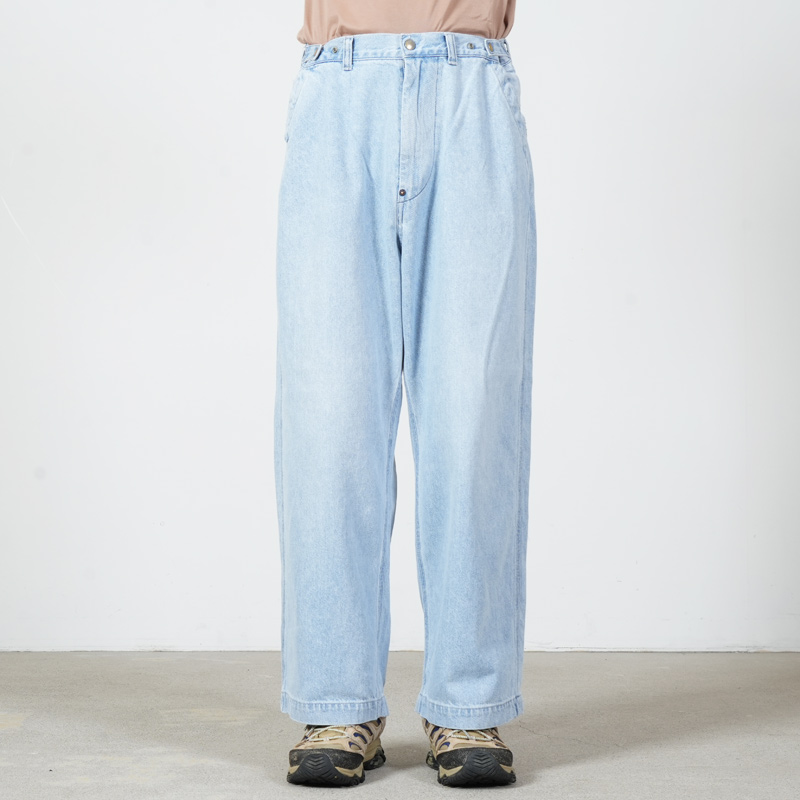 Ordinary Fits(�����ǥ��ʥ꡼�ե��å�) BELL PANTS USD BLEACH