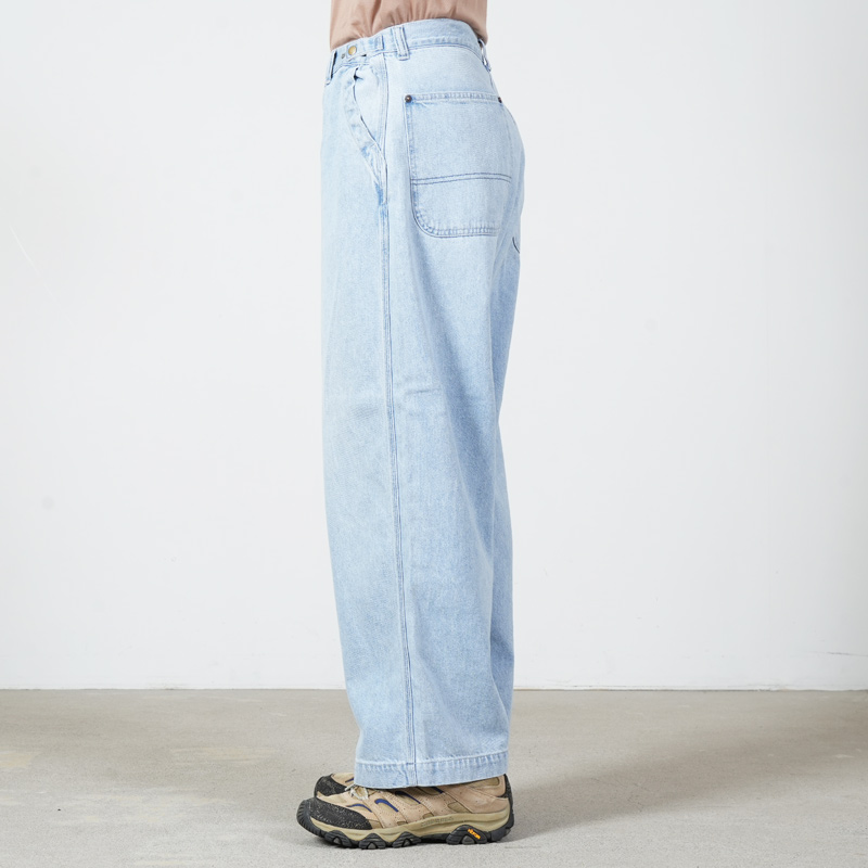 Ordinary Fits(�����ǥ��ʥ꡼�ե��å�) BELL PANTS USD BLEACH