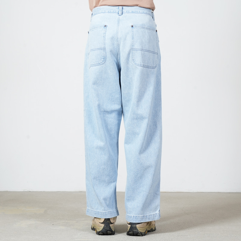 Ordinary Fits(�����ǥ��ʥ꡼�ե��å�) BELL PANTS USD BLEACH