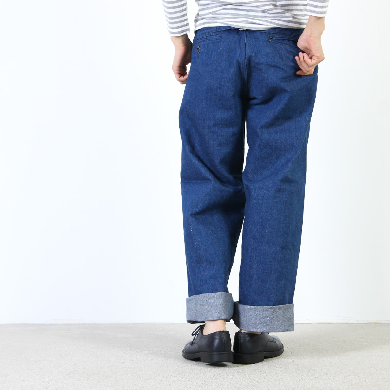 OUTIL (ウティ) PANTALON ARLES / ワイドデニムパンツ