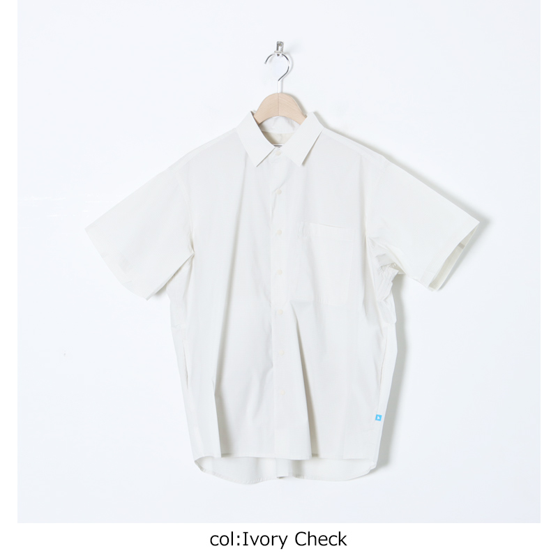 PAPERSKY WEAR(ڡѡ) MAGAZINE CHECK BIG HALF SHIRT