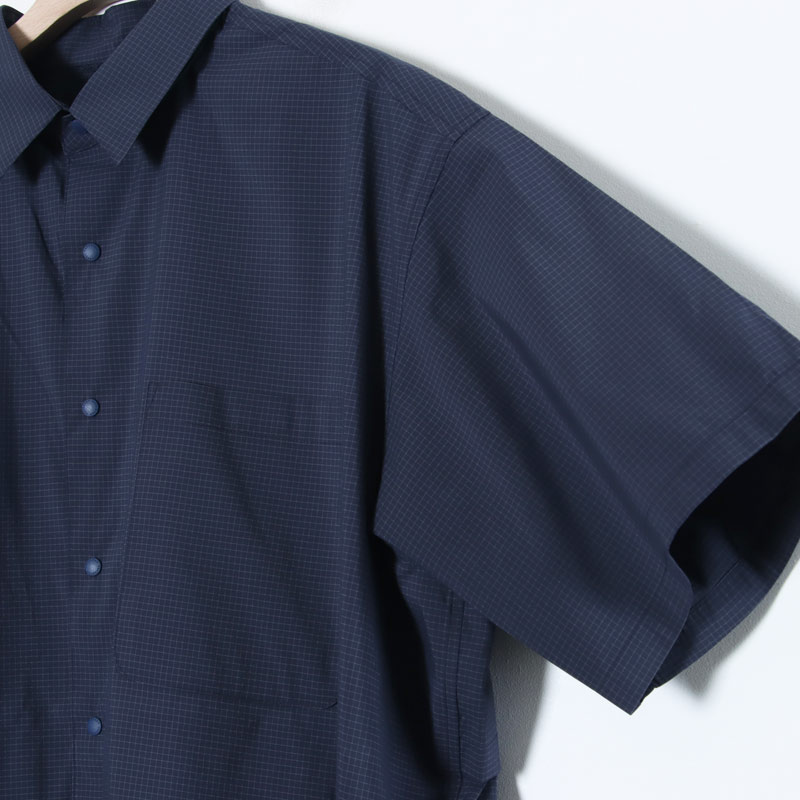 PAPERSKY WEAR(ڡѡ) MAGAZINE CHECK BIG HALF SHIRT