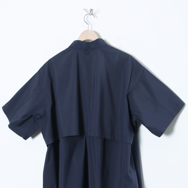 PAPERSKY WEAR(ڡѡ) MAGAZINE CHECK BIG HALF SHIRT