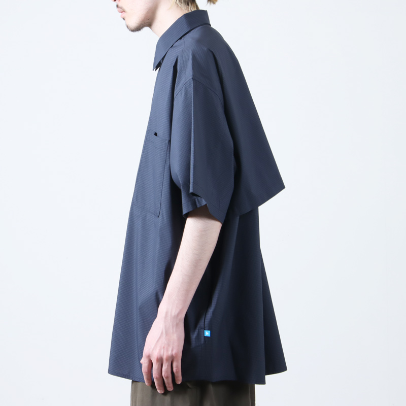 PAPERSKY WEAR(ڡѡ) MAGAZINE CHECK BIG HALF SHIRT