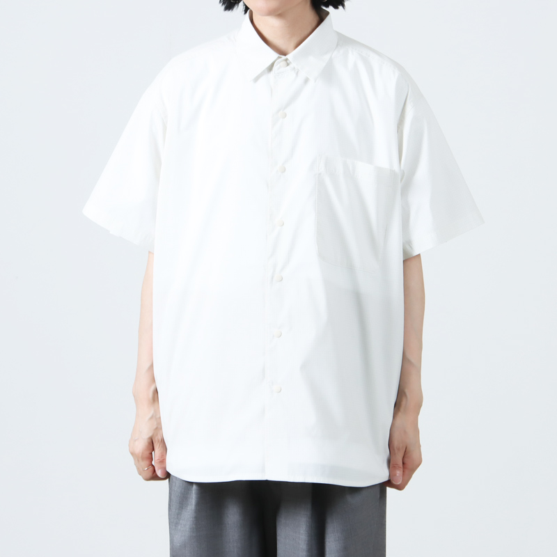PAPERSKY WEAR(ڡѡ) MAGAZINE CHECK BIG HALF SHIRT