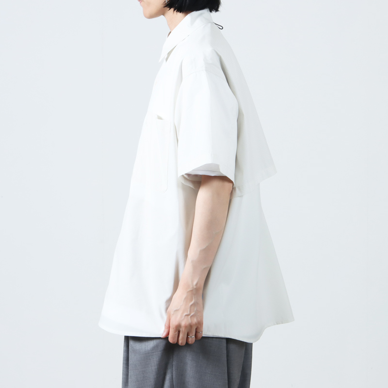 PAPERSKY WEAR(ڡѡ) MAGAZINE CHECK BIG HALF SHIRT
